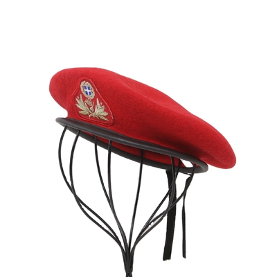 Czerwony wojskowy wełniany beret taktyczny wojskowy nakrycia głowy dla sił specjalnych mężczyzn i kobiet