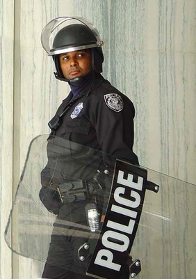 Anti Riot Shield Police Ballistic Pure PC Material Logo Dostosowywanie obsługiwane